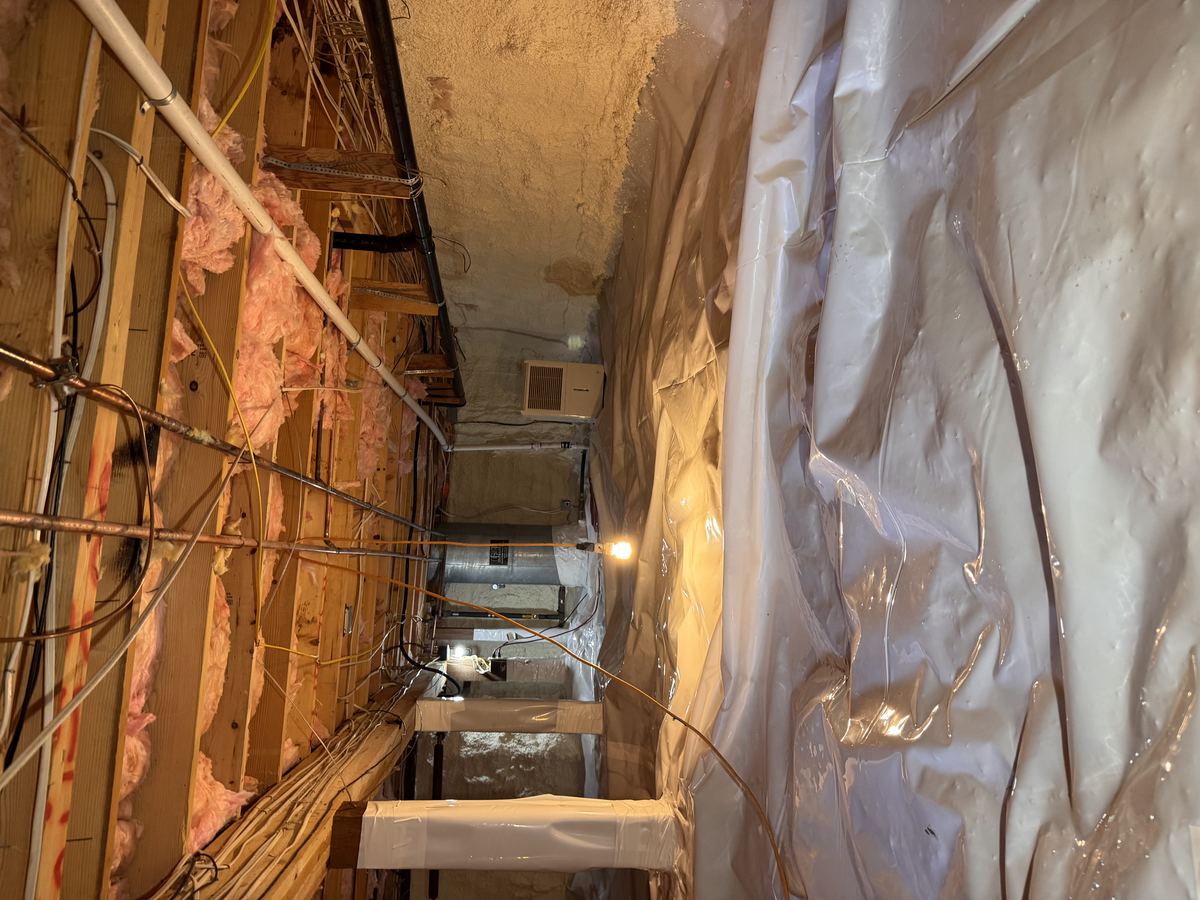 Encapsulated Crawlspace with Dehumidifier &mdash; Caribou Construction Colorado